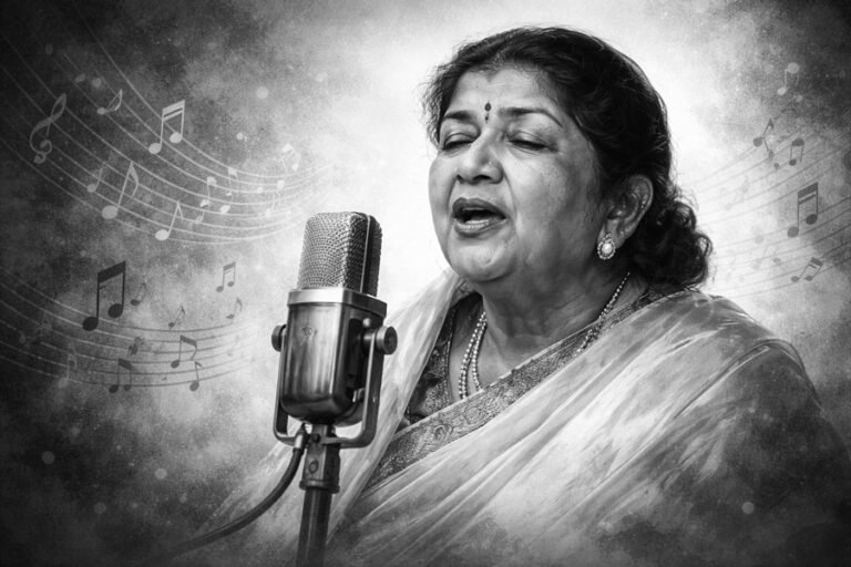 rajkotupdates.news : famous singer lata mangeshkar has died