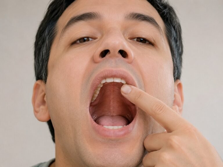 roof of mouth hurts