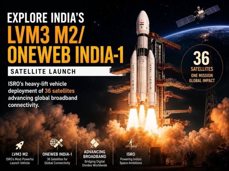 RajkotUpdates.news: LVM3 M2/OneWeb India-1 and Other Major News Updates RajkotUpdates.news:LVM3 M2/OneWeb India-1