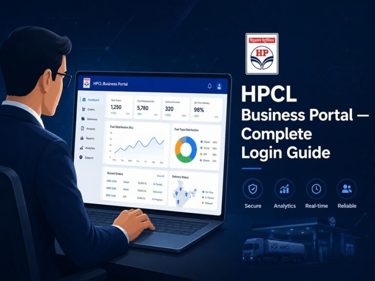 HPCL Business Portal Login & Registration Guide 2026 hpcl business portal