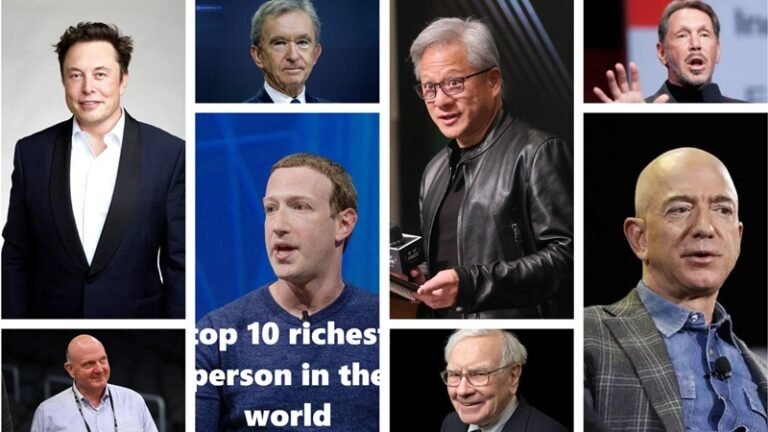 top 10 richest person in the world
