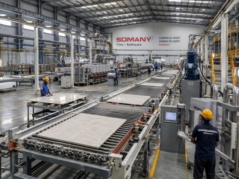 Tile Manufacturing Plant in India